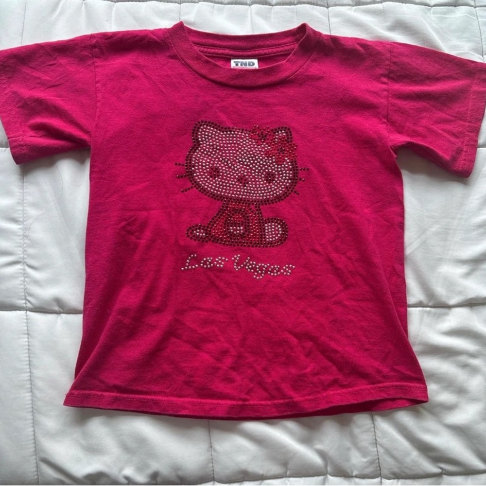 Hello Kitty Pink Blouse with Graphic Prints